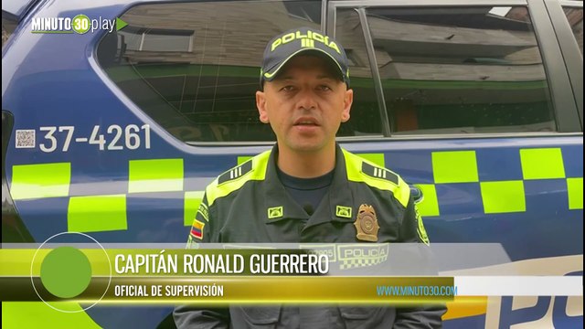 La Policía capturó a dos presuntos ladrones en Bello