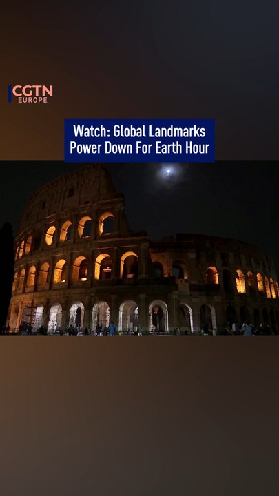 ✨Watch: Global Landmarks Power Down For Earth H...