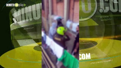 Ciudadanos se enfrentaron a uniformados que iban a capturar a un hombre en Itagüí
