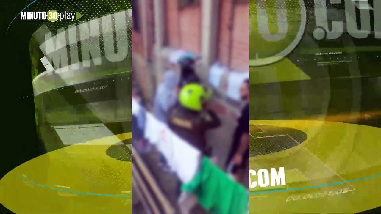 Ciudadanos se enfrentaron a uniformados que iban a capturar a un hombre en Itagüí