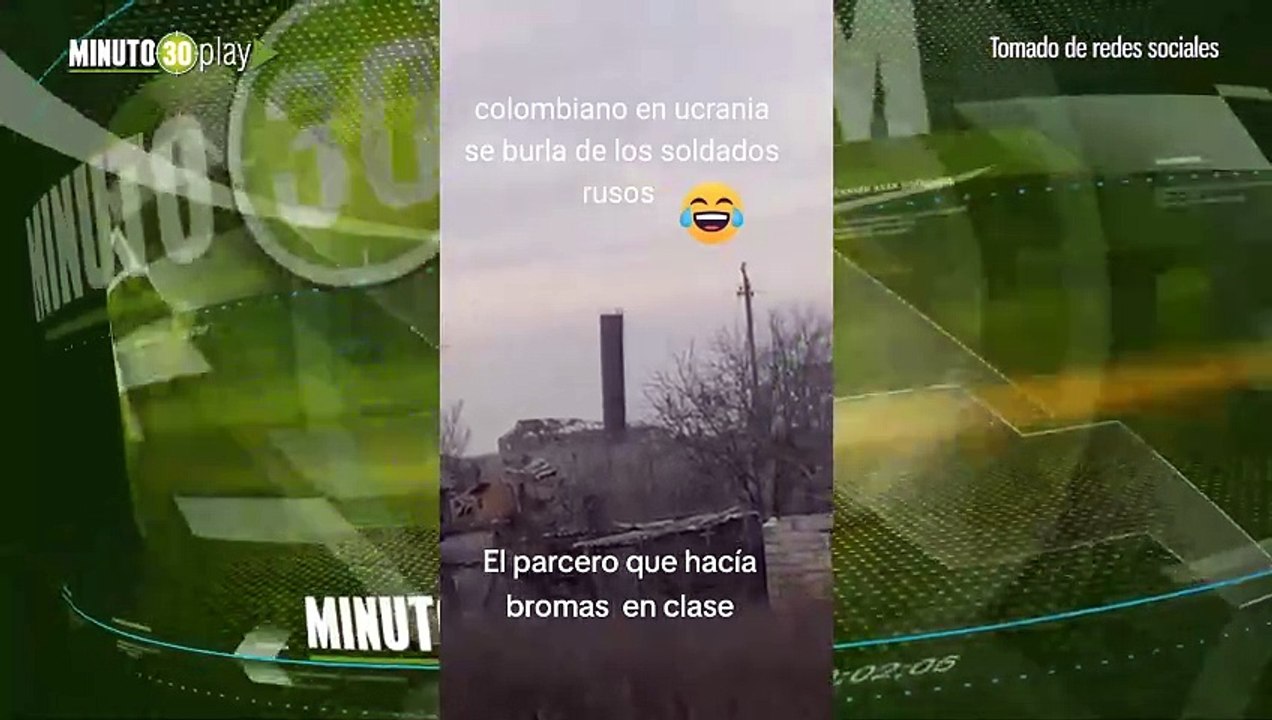 No saben lo que les espera soldado colombiano se burla de soldados rusos