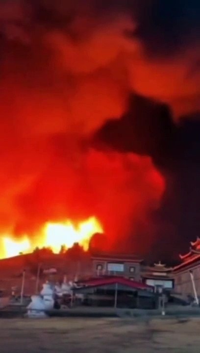 Chine/Tibet : Plus de 3 300 Tibétains ont été évacués en raison des incendies de forêt dans les montagnes de la province du Sichuan.