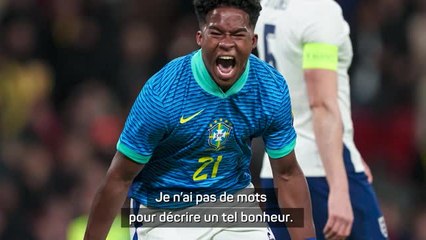 Brésil - Endrick : "Après mon but, je ne pouvais même plus penser au match"