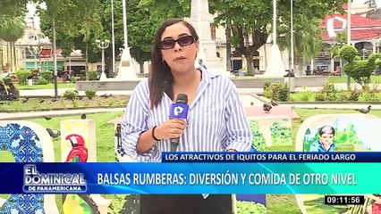 ¡Balsas rumberas en Iquitos! Pachanga y diversión asegurada sobre el agua