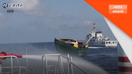 Konfrontasi di Laut China Selatan, Filipina dakwa tiga tentera cedera