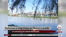 Patrulla fronteriza a 54 migrantes ilegales