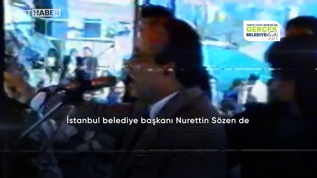 AK Parti'nin Yeniden Büyük İstanbul Mitingi nde Gerçek Belediyecilik videosu izletildi
