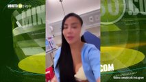 Marcela Reyes tuvo que ser hospitalizada de urgencias