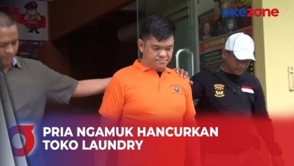 Viral Pria Hancurkan Toko Laundry di Apartemen Mediterania karena Hasil Cucian Rusak