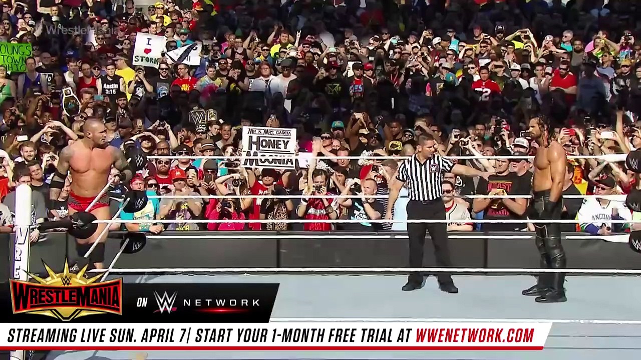 FULL MATCH - Orton vs. Rollins WrestleMania 31(WWE Network Exclusive)