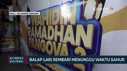 Balap Lari Sembari Menunggu Waktu Sahur