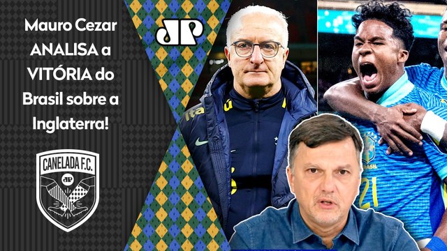 O DORIVAL FOI ÓTIMO! Mas essa EMPOLGAÇÃO TODA com a Seleção... Mauro Cezar ANALISA 1x0 na Inglaterra