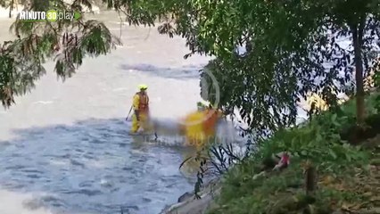 Características del hombre hallado sin vida en el río de Medellín