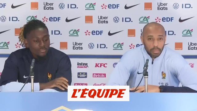 Thierry Henry explique qu'un virus touche les Bleuets - Foot - Espoirs
