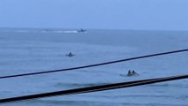 زوارق جيش الاحتلال تستهدف قوارب صيد فلسطينية غرب رفح