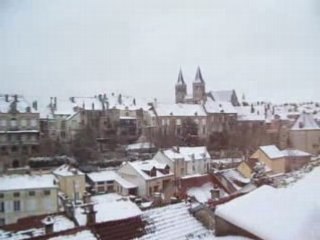 CHAUMONT HAUTE MARNE..LA NEIGE..