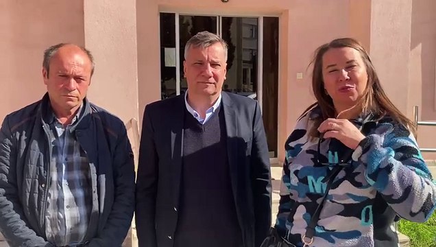 Saros Körfezi'nde ormanlık araziye villa inşaatı