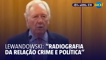 Lewandowski sobre caso Marielle: 'Radiografia da relação crime e política'