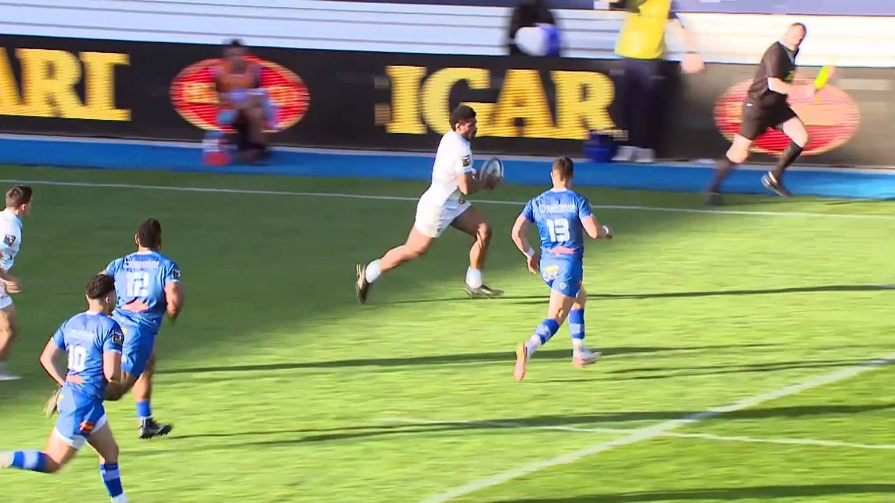 TOP 14 - Essai de Wame NAITUVI (R92) - Castres Olympique - Racing 92