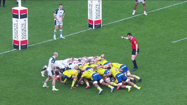TOP 14 - Essai de Peceli YATO (ASM) - ASM Clermont - Section Paloise