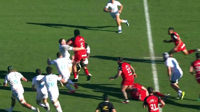 TOP 14 - Essai de Duncan PAIA'AUA 2 (RCT) - RC Toulon - Montpellier Hérault Rugby