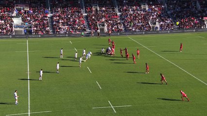 TOP 14 - Essai de Samuel SIMMONDS (MHR) - RC Toulon - Montpellier Hérault Rugby