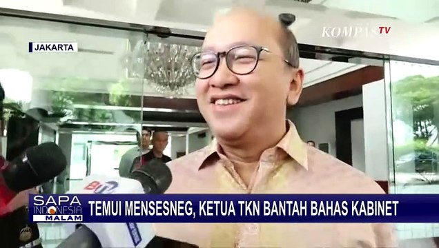 Temui Mensesneg Pratikno, Ketua TKN Prabowo-Gibran Bantah Bahas Kabinet