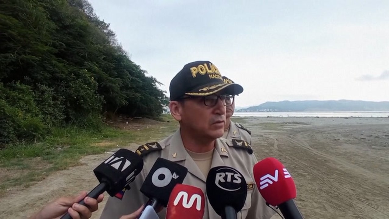 Forensics examine car where Ecuador’s youngest mayor Brigitte Garcia and aide shot dead