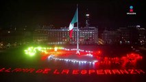 AMLO celebra el grito de Independencia 2020