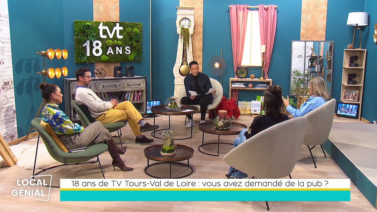 Local Génial - 25/03/2024 - 18 ans de TV Tours-Val de Loire : vous avez demandé de la pub ?