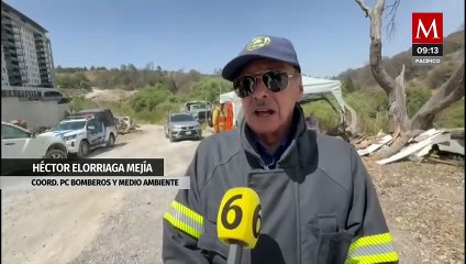 Incendio ha consumido cerca de 60 hectáreas en Atizapán de Zaragoza
