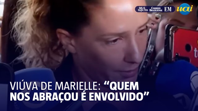 Viúva de Marielle desabafa: prestou solidariedade e tem envolvimento