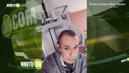 Diego Guaque mostró los avances de su recuperación tras 20 días de cirugía