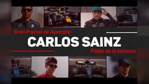 GP Australia: Carlos Sainz, piloto de la semana