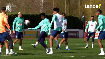 Seleção Brasileira treina no domingo após vitória em Wembley
