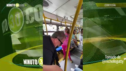 Cantando en los buses, promociona michelle gutty