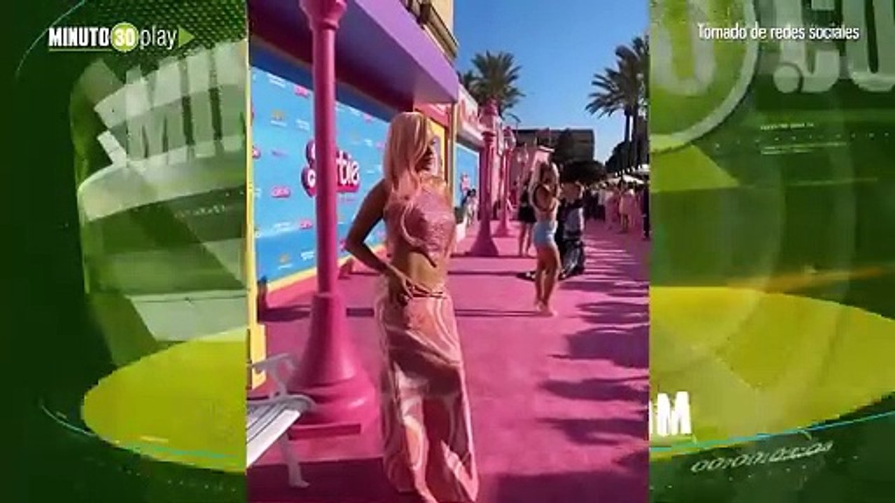 Como Barbie Karol G apareció en la premier de la película