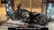 250 V-twin Engine, 249cc, New Benda NAPOLEON 250 2024