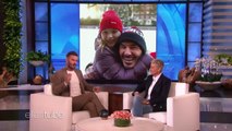 The Ellen Show: Justin Bieber asusta a  David Beckham