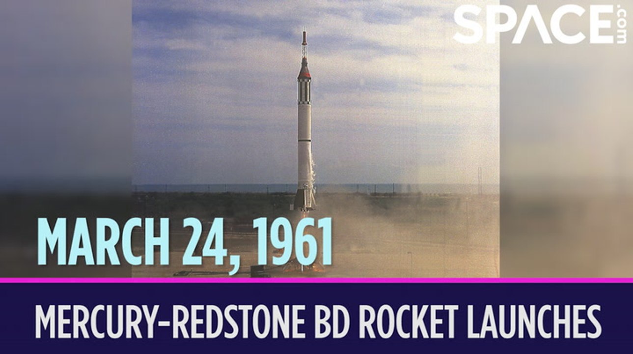 OTD In Space – March 24: Mercury-Redstone BD Rocket Launches On Uncrewed Test Flight