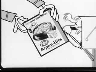 Jack E Leonard - Alpha Bits Postman TV commercial