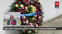 En Tijuana, priistas realizan homenaje a Luis Donaldo Colosio