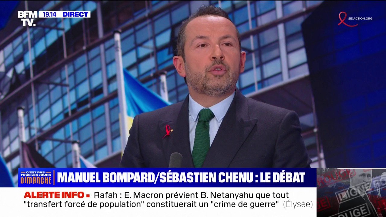 Élections européennes: "Là où il y a le désordre, il faut y mettre l'union, et il y a un désordre dans cette Union Européenne", déclare Sébastien Chenu (RN)