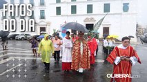 Semana Santa começa com Domingo de Ramos e procissão na chuva em Belém