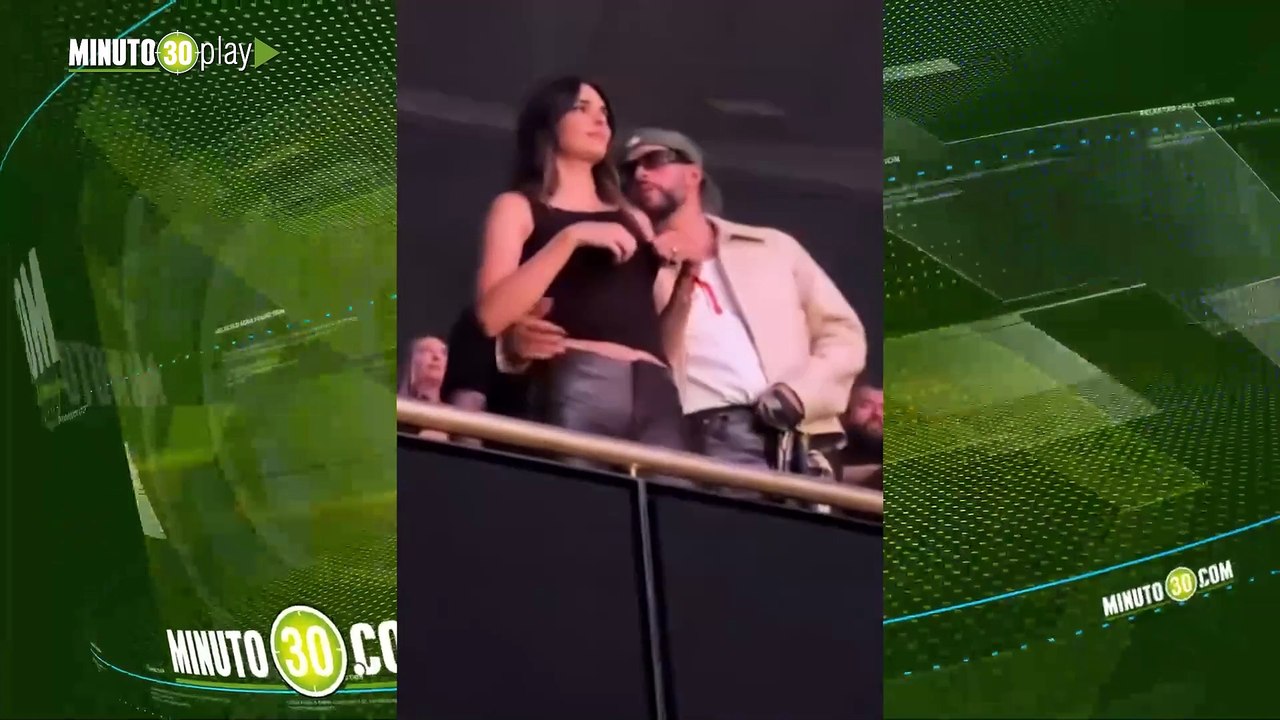 Qué amorío Kendall Jenner y Bad Bunny juntos en concierto