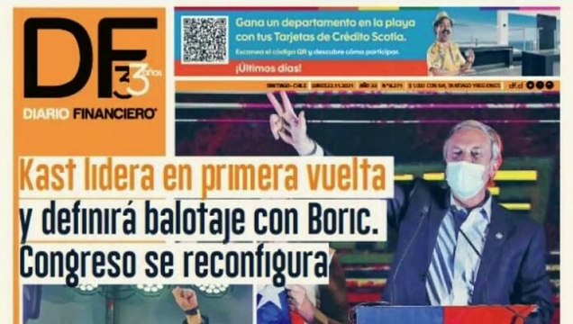 Kast y Boric inician la carrera por el centro de cara al balotaje en Chile