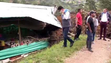Avanzan las labores de busqueda por avalancha en San Antonio de Prado