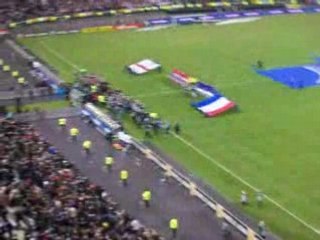 Entrée des joueurs France Angleterre 26 mars 2008