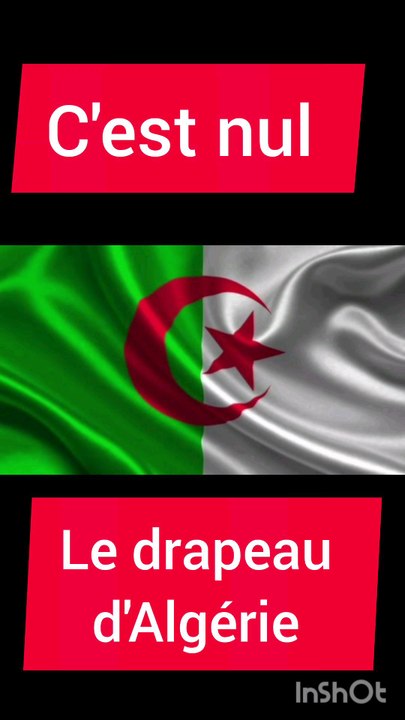 drapeau de l'Algérie