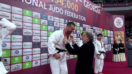 Grand Chelem de Judo de Tbilissi : un podium dominé par des légendes du judo